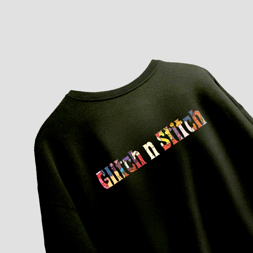 "Glitch Carnival" Oversized Graphic Tee – by Glitch a Stitch