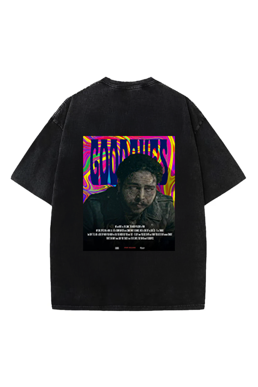 "Good Drugs" Psychedelic Poster Tee – by Glitch a Stitch