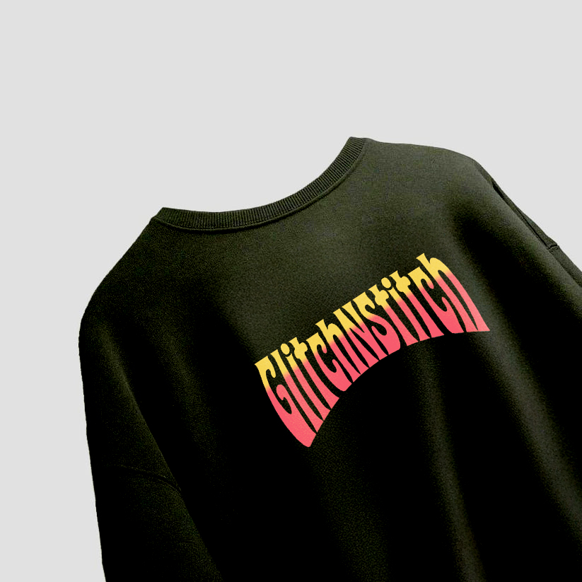 "Find Your Paradise" Graphic Oversized Tee – by Glitch a Stitch