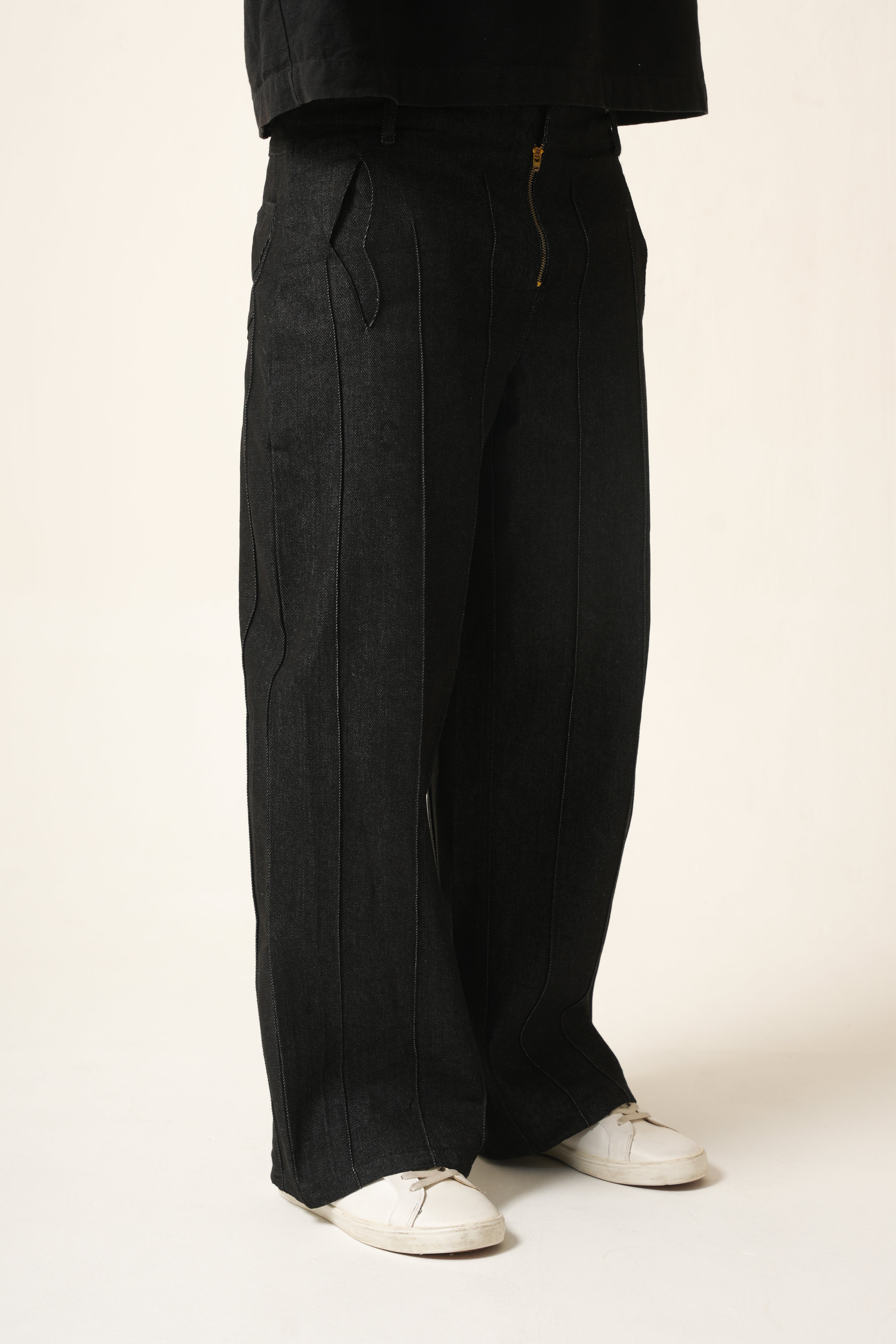 Batshade Aurum Denim (Men’s) | Sculpted Raw Black Jeans