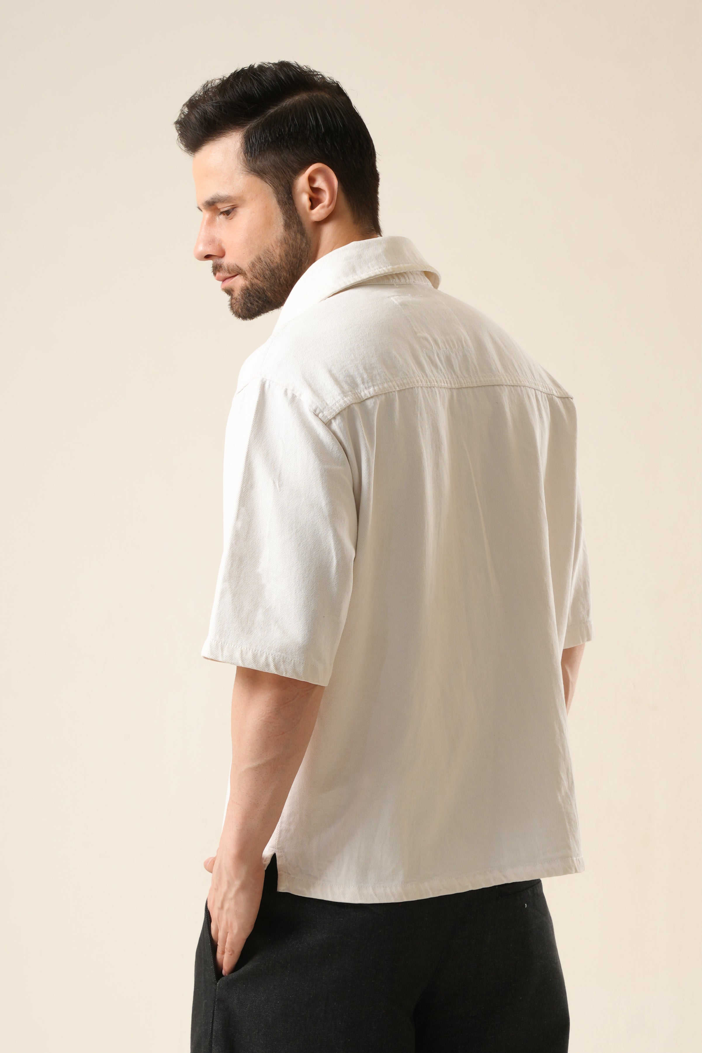 Ivory Form Box Shirt