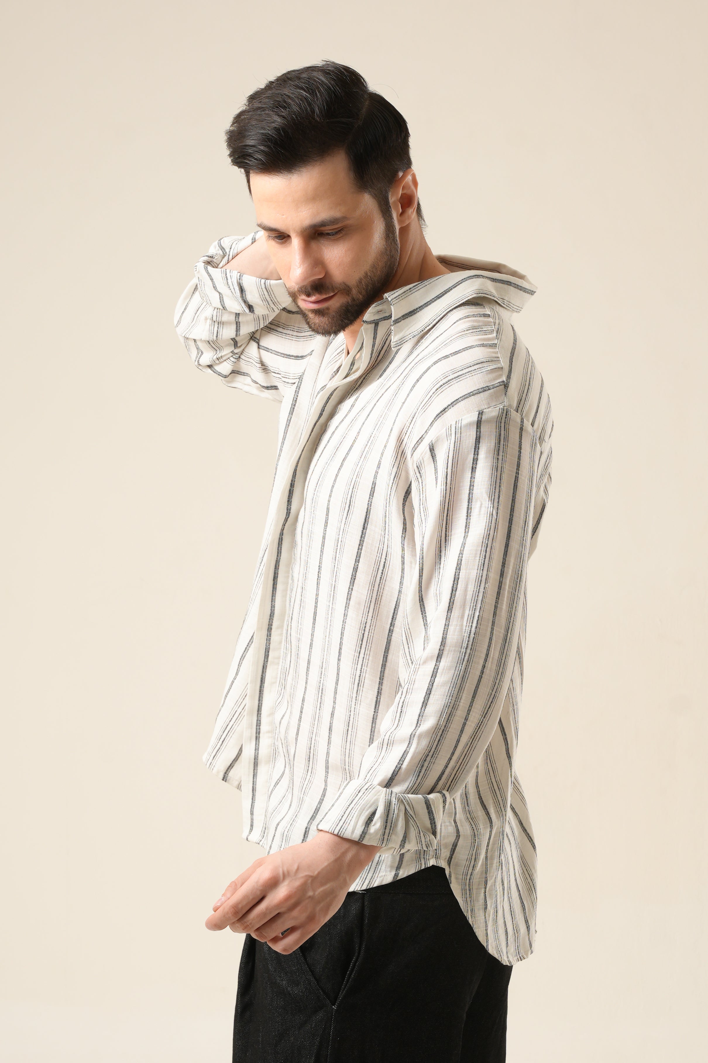 Railstripe Atelier Shirt | Vintage-Inspired Striped Cotton
