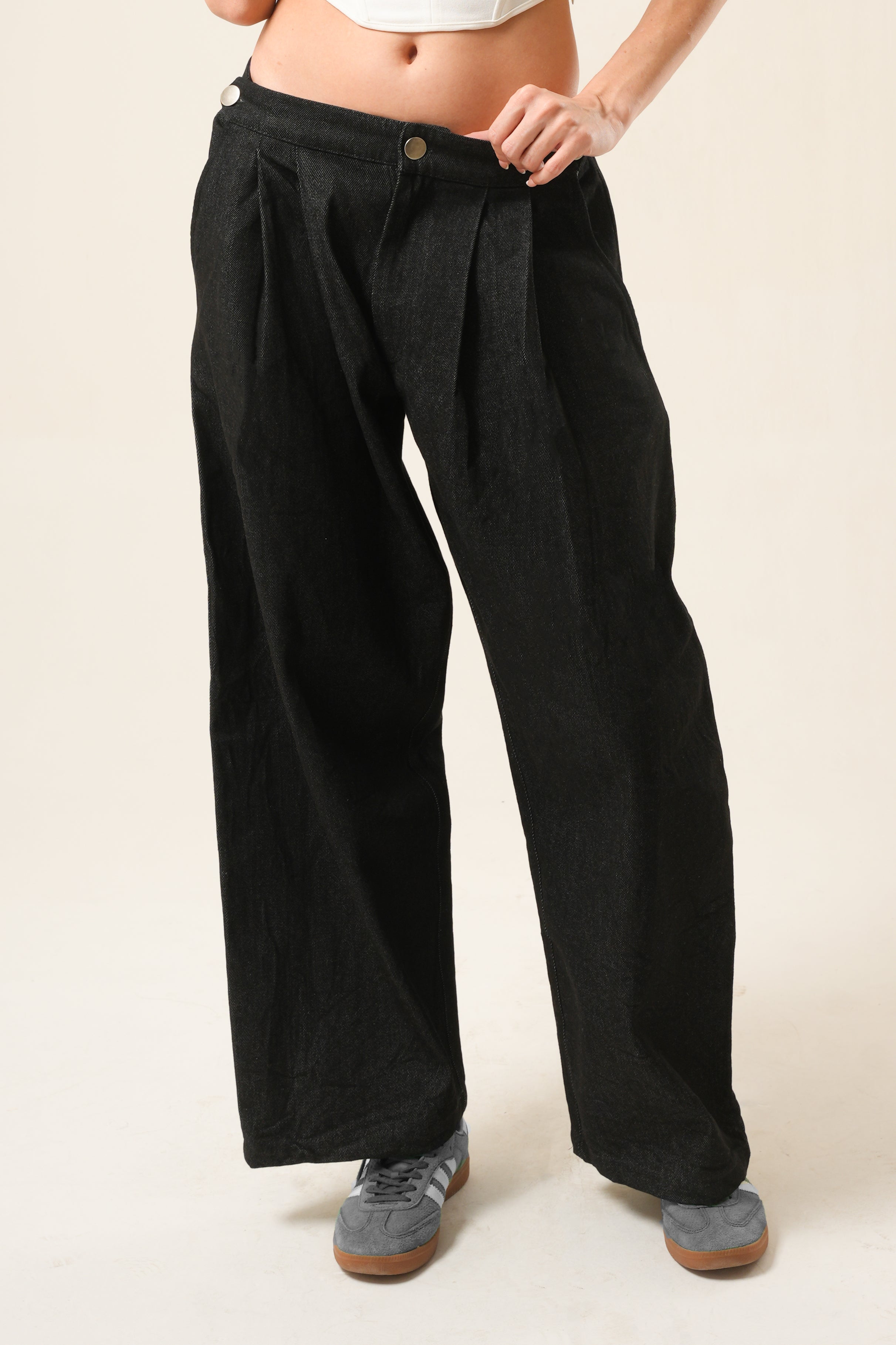 Gravity Void Trousers (Women’s) | Ultra-Wide Luxury Silhouette