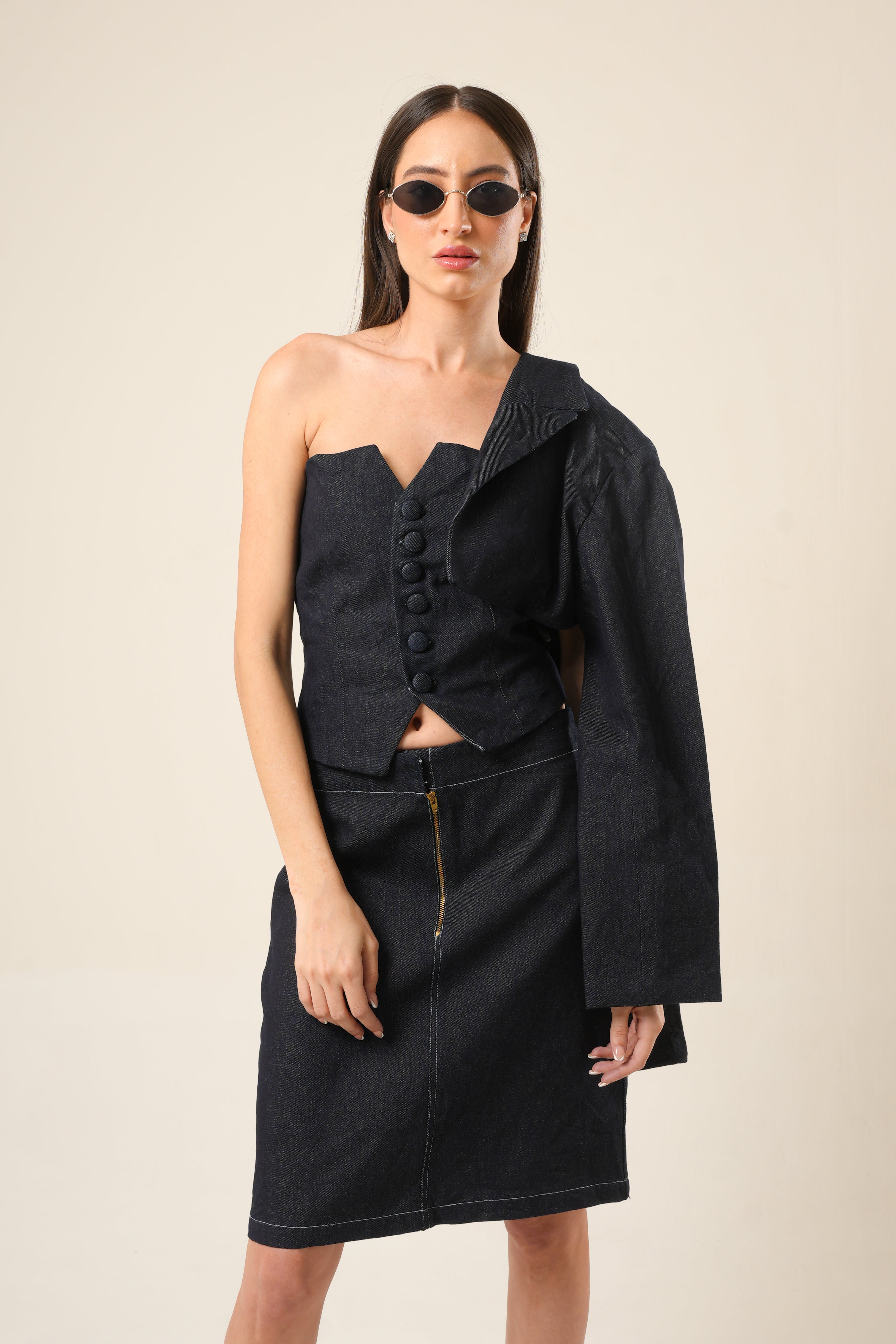 Blue Obsidian Denim Trio | 3-Piece Raw Denim Statement Set