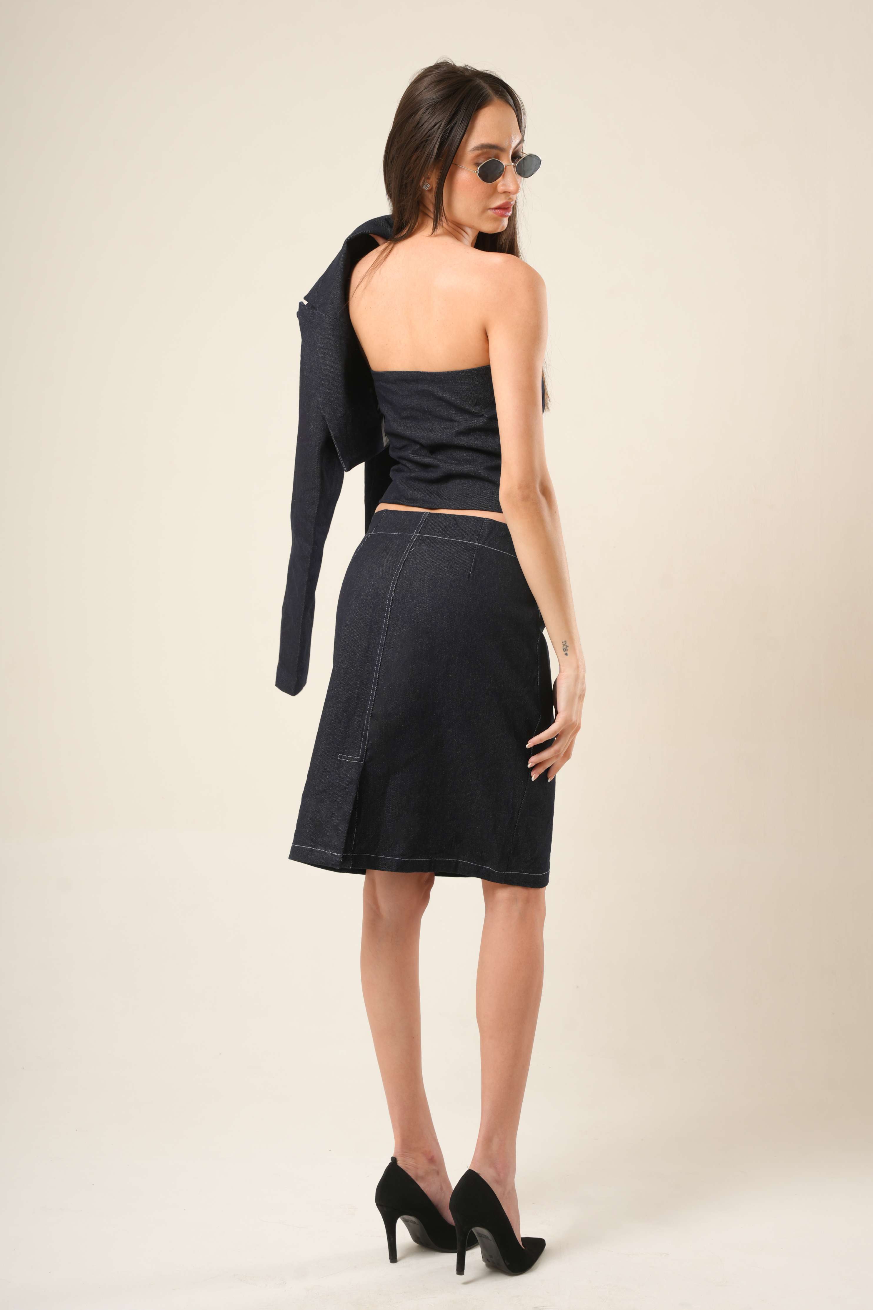 Blue Obsidian Denim Trio | 3-Piece Raw Denim Statement Set