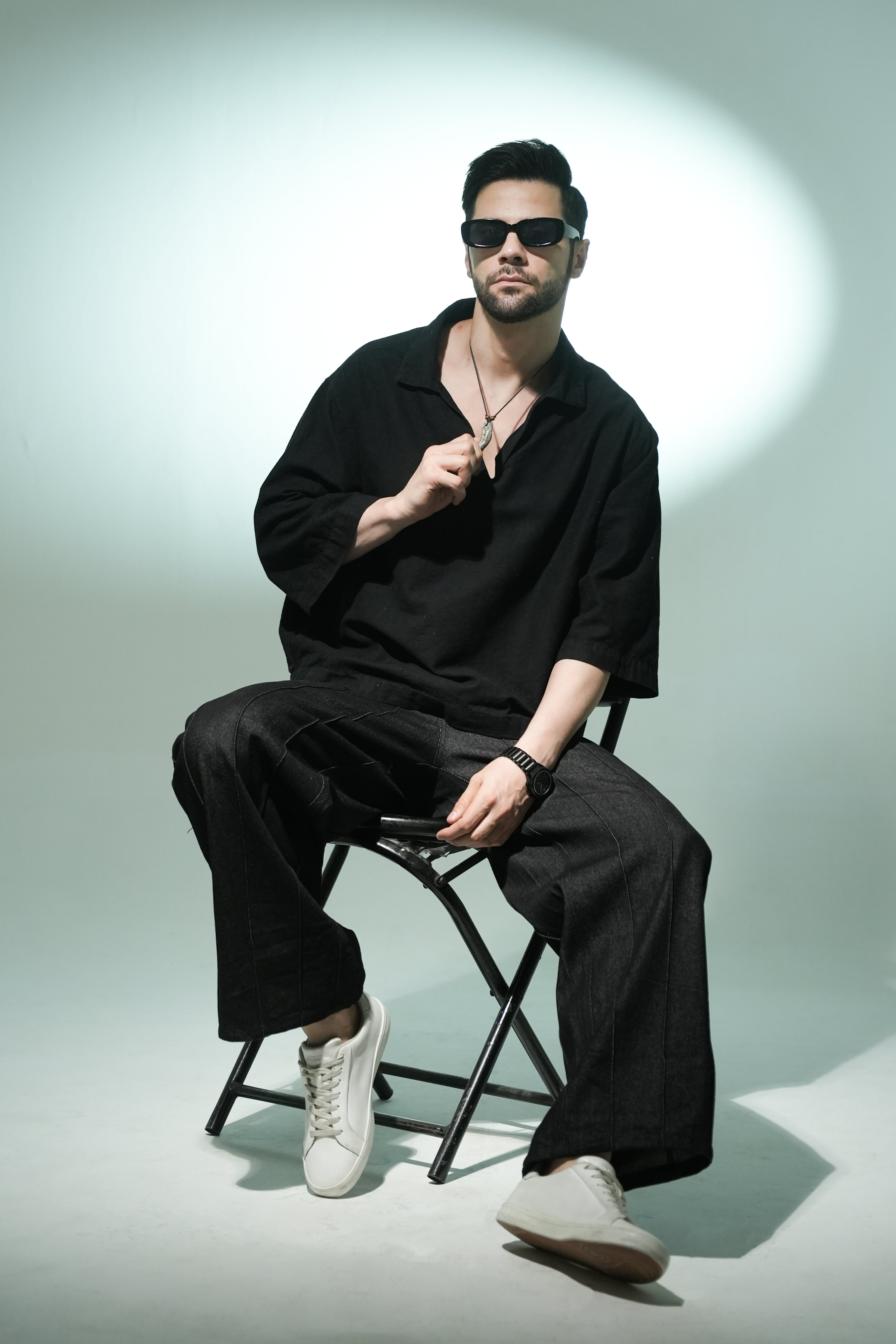 Batshade Aurum Denim (Men’s) | Sculpted Raw Black Jeans