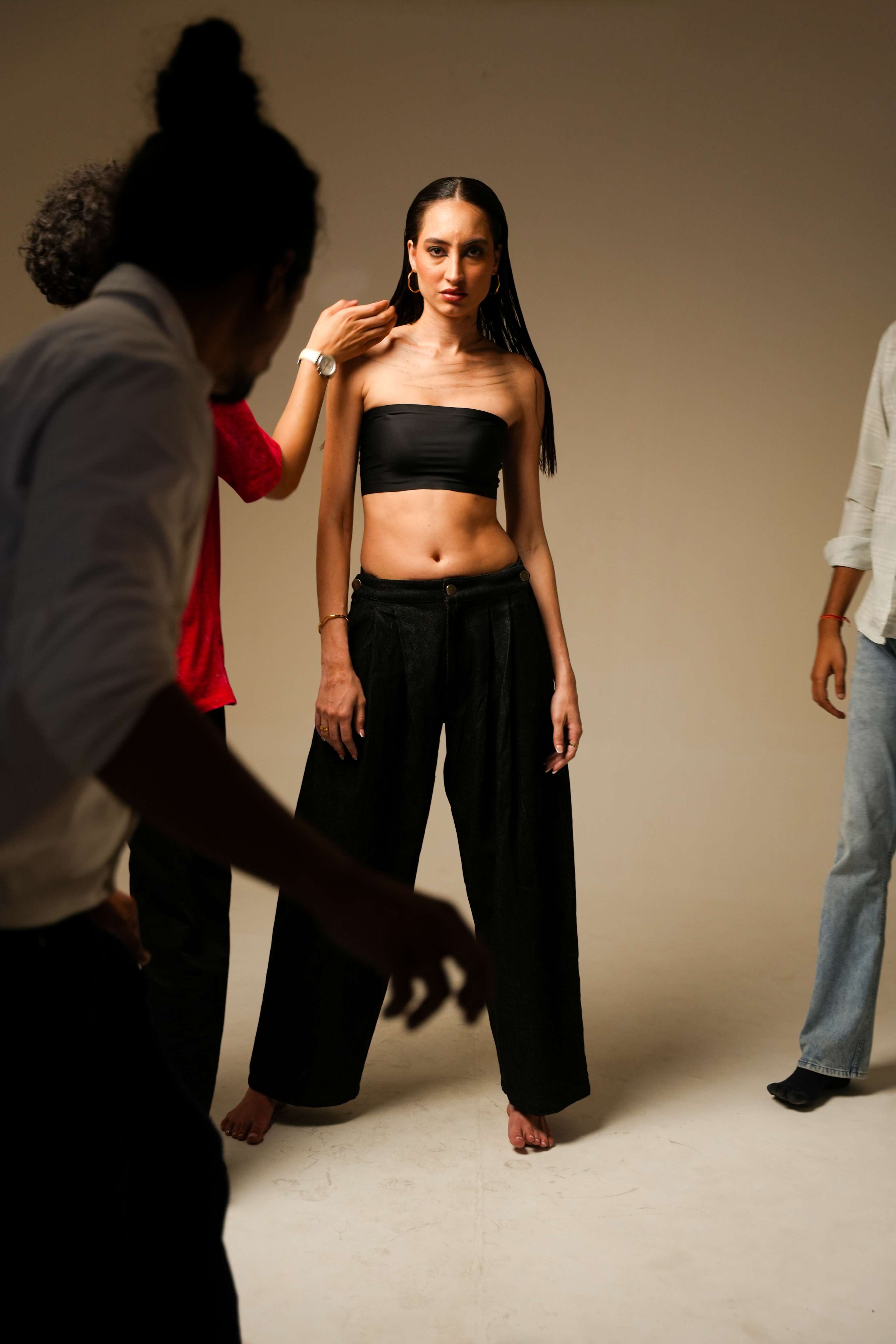 Gravity Void Trousers (Women’s) | Ultra-Wide Luxury Silhouette