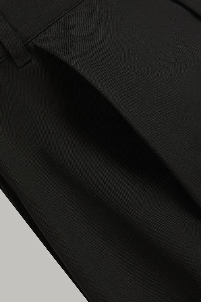 Black Wide-Leg Pants with Bird Embroidery – Relaxed Fit Artistic Trousers for Women