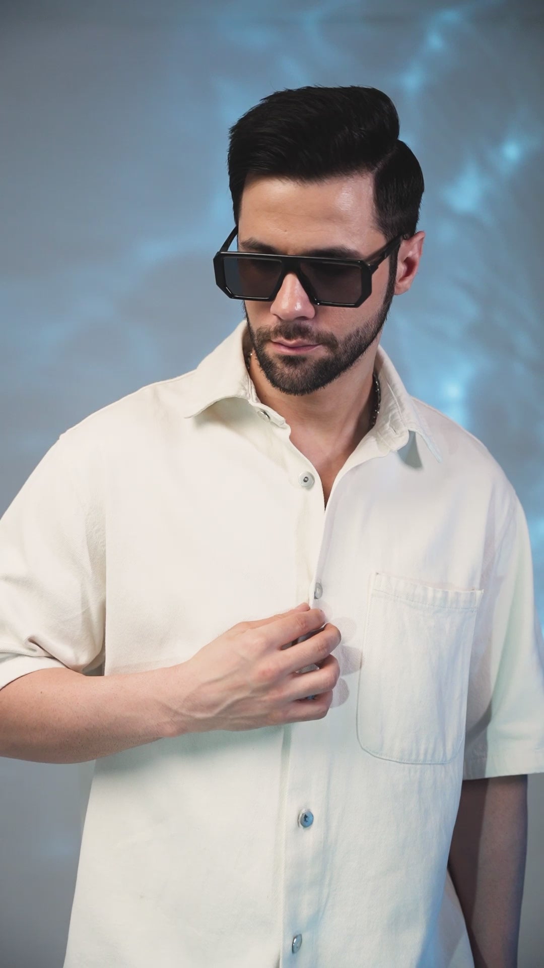 Ivory Form Box Shirt